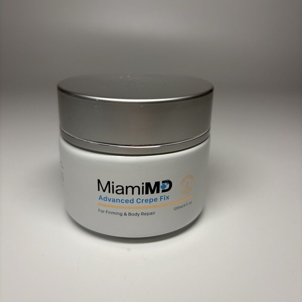 Miami MD Advanced Crepe Fix Firming & Body Repair 4 Oz New